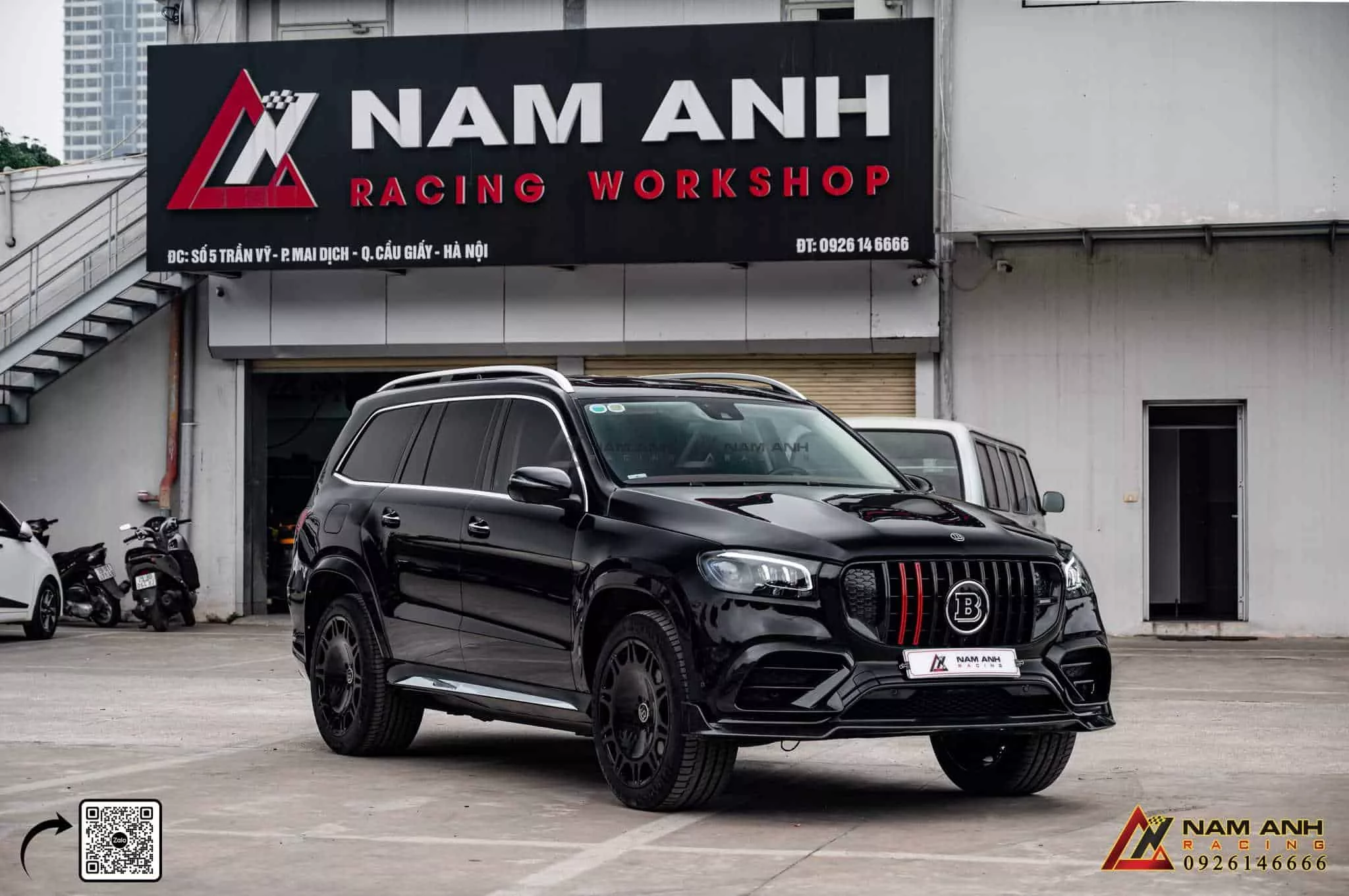 Nâng đời Mercedes GL400 lên Brabus GLS 900 Rocket 2023
