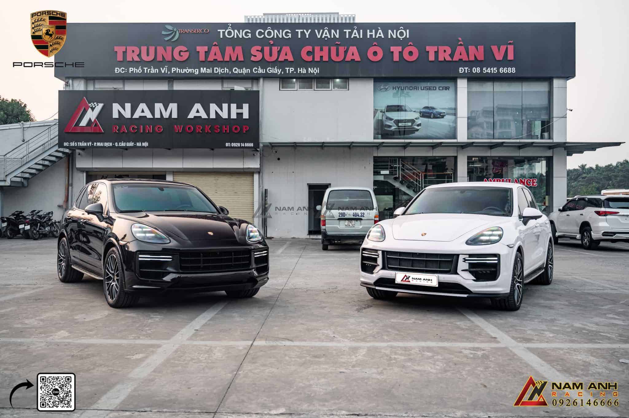 Nâng đời Porsche Caynne tại Nam Anh Racing