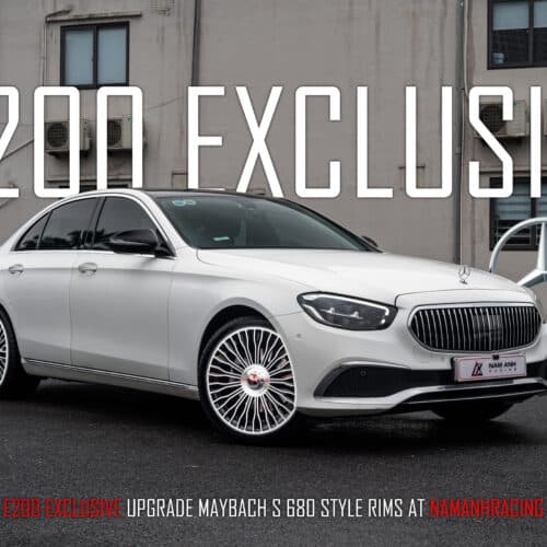 Tại Sao Mercedes E200 2022 nâng cấp mâm style Maybach S680