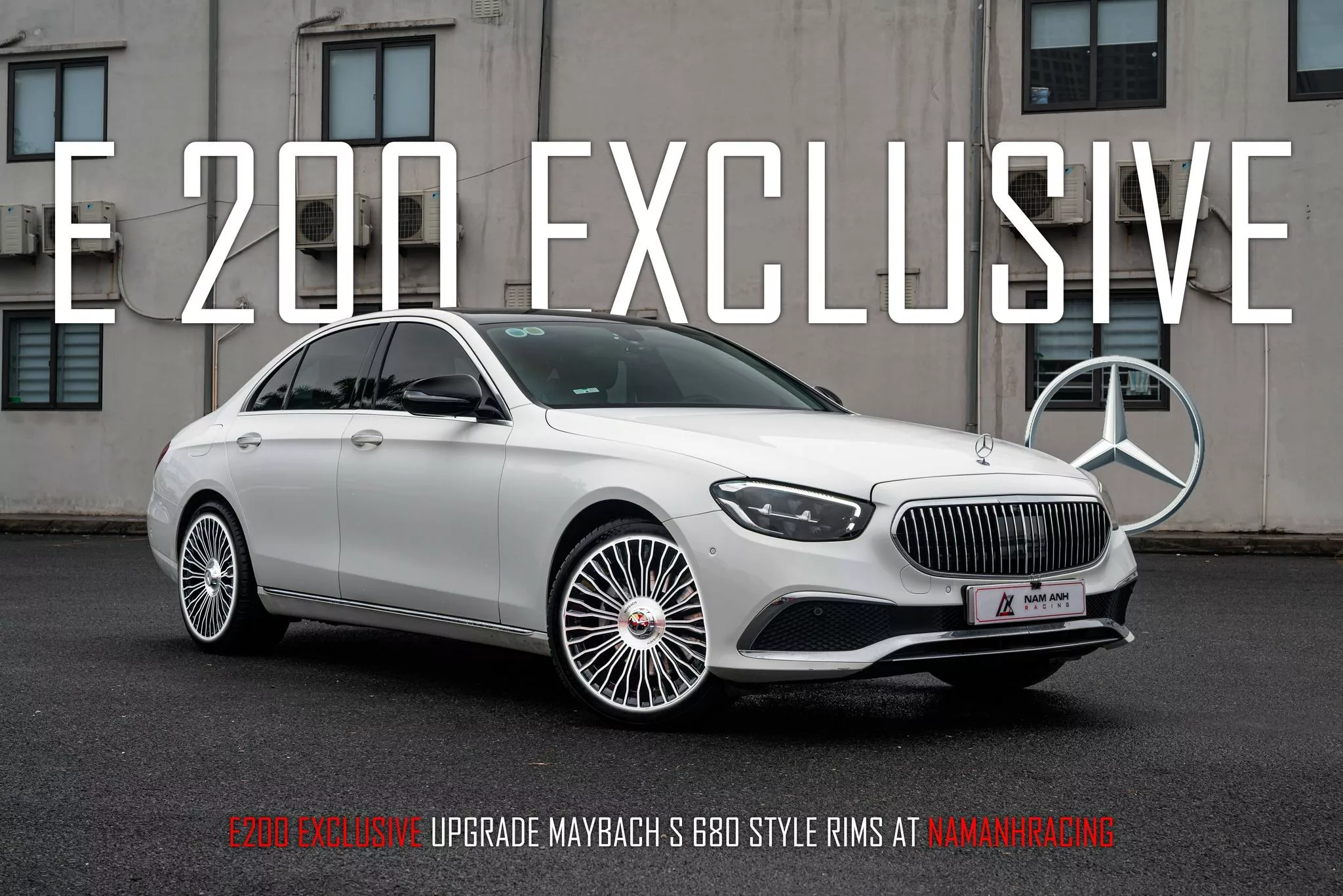 Tại Sao Mercedes E200 2022 nâng cấp mâm style Maybach S680