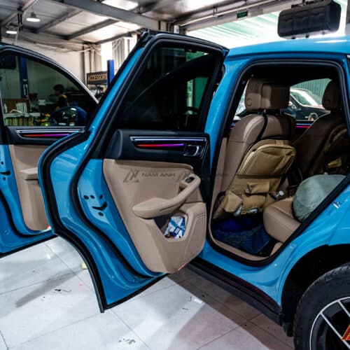 Bộ đèn LED nội thất cho Porsche Macan mang đến vẻ đẹp sang trọng
