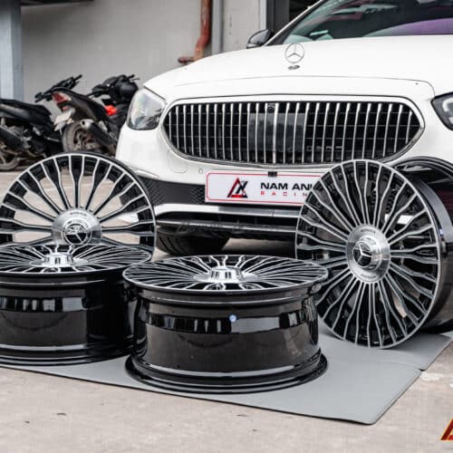 Quy Trình Nâng Cấp Mâm Style Maybach S680 Cho Mercedes E200 2022