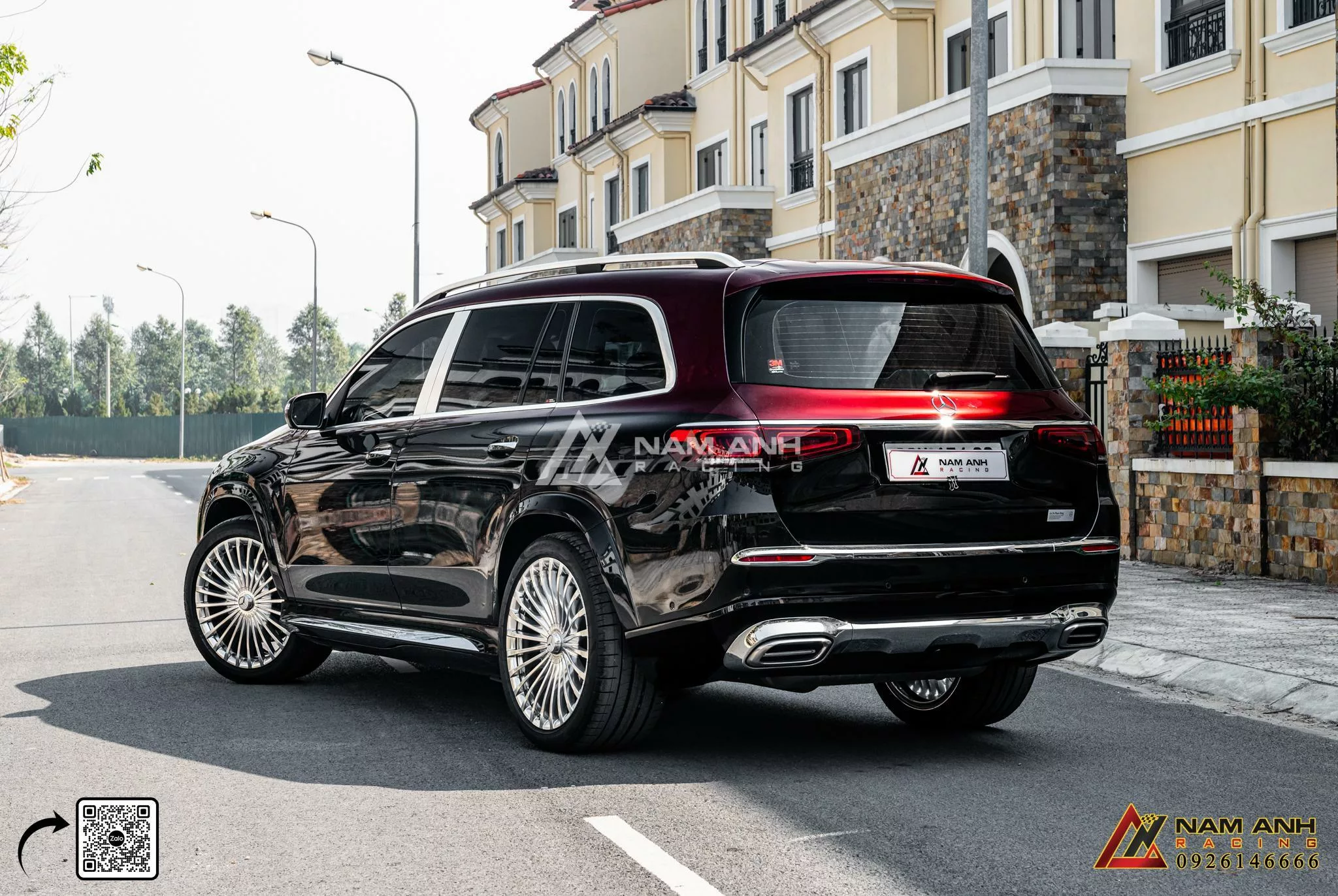 Toàn bộ bodykits của GLS600 Maybach sẽ được lắp đặt, bao gồm: