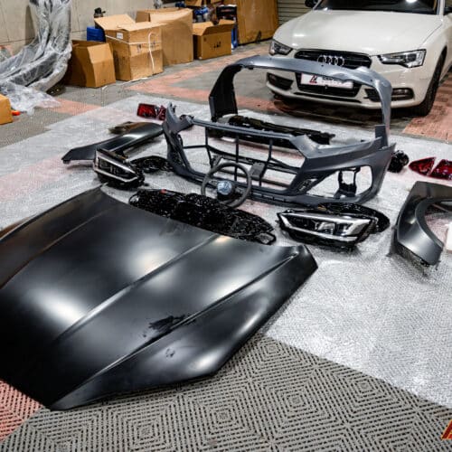 Quy trình nâng đời Audi A5 2014 lên form RS5 2022