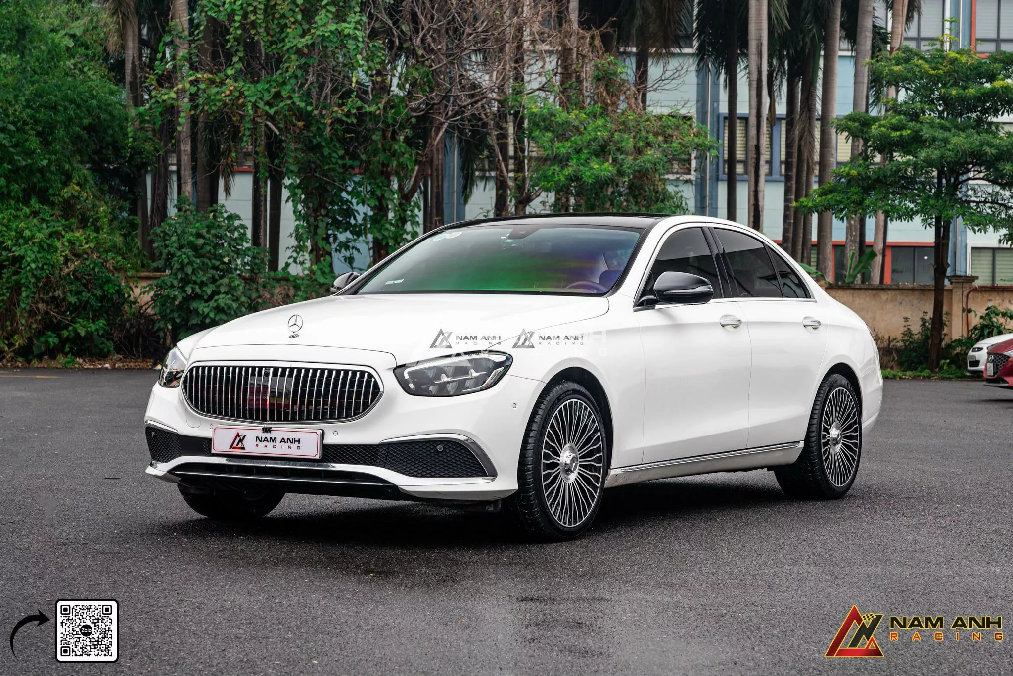 Chất Lượng Và Thương Hiệu Phụ Kiện Mercedes E200 2022 nâng cấp mâm style Maybach S680