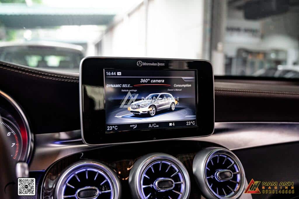 Những Lưu Ý Khi Lắp Đặt Camera 360 Chính Hãng Cho Mercedes GLC 200 2018