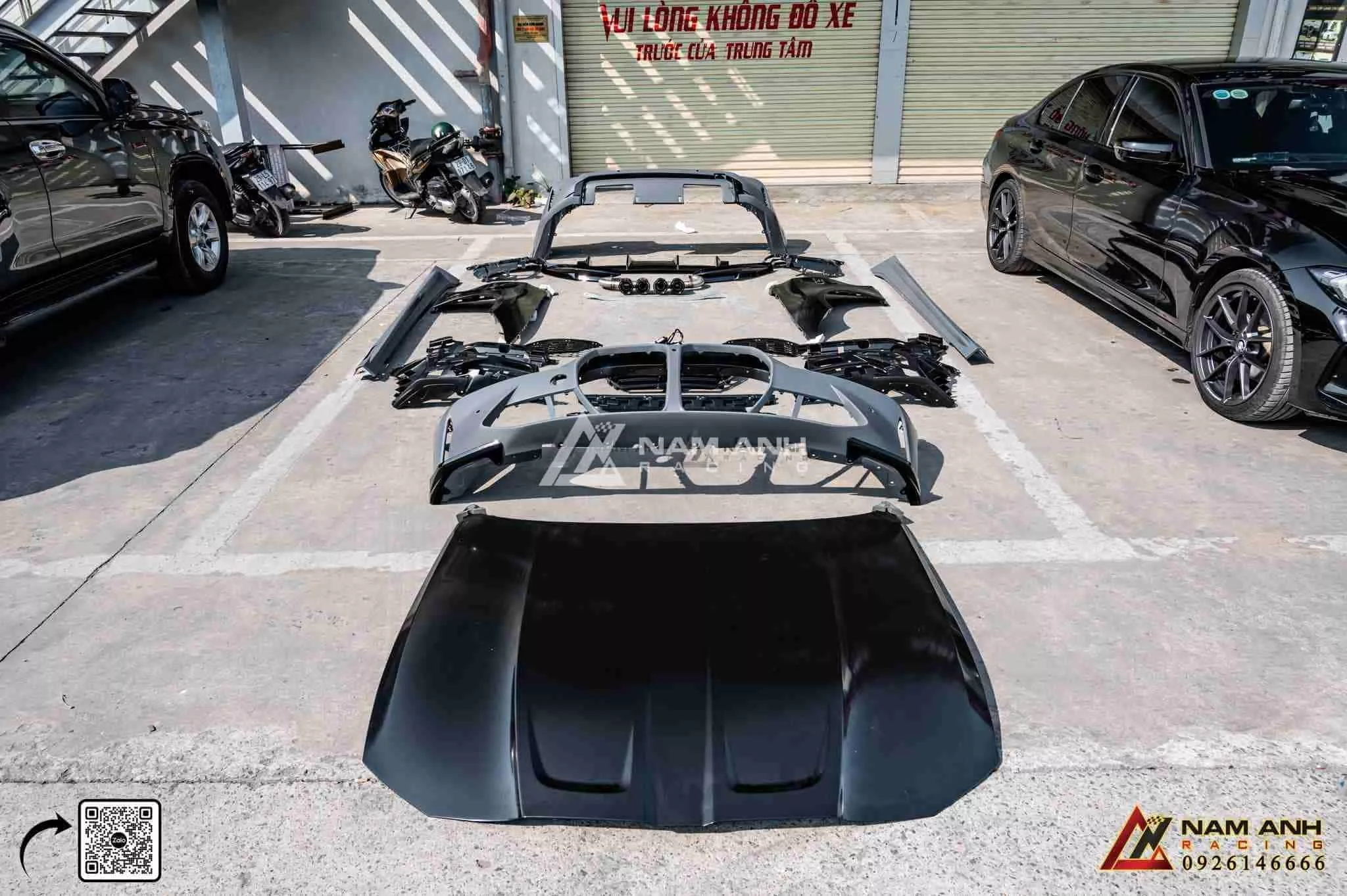 Tăng cường khí động học với Bodykit M3 G80 cho BMW G20 LCI