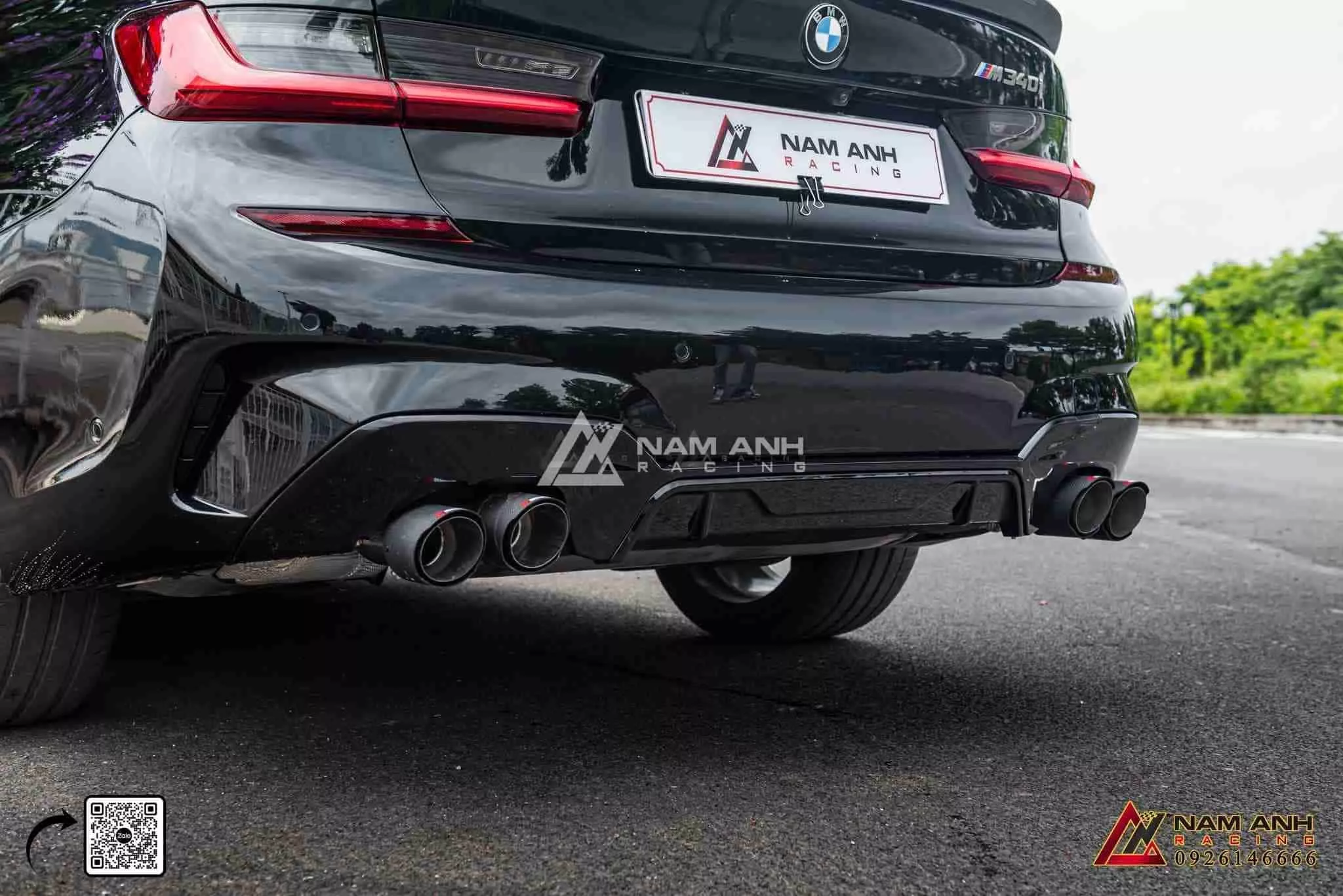 Bodykit M340i mang lại kiểu dáng đậm chất thể thao cho BMW 3-Series G20.