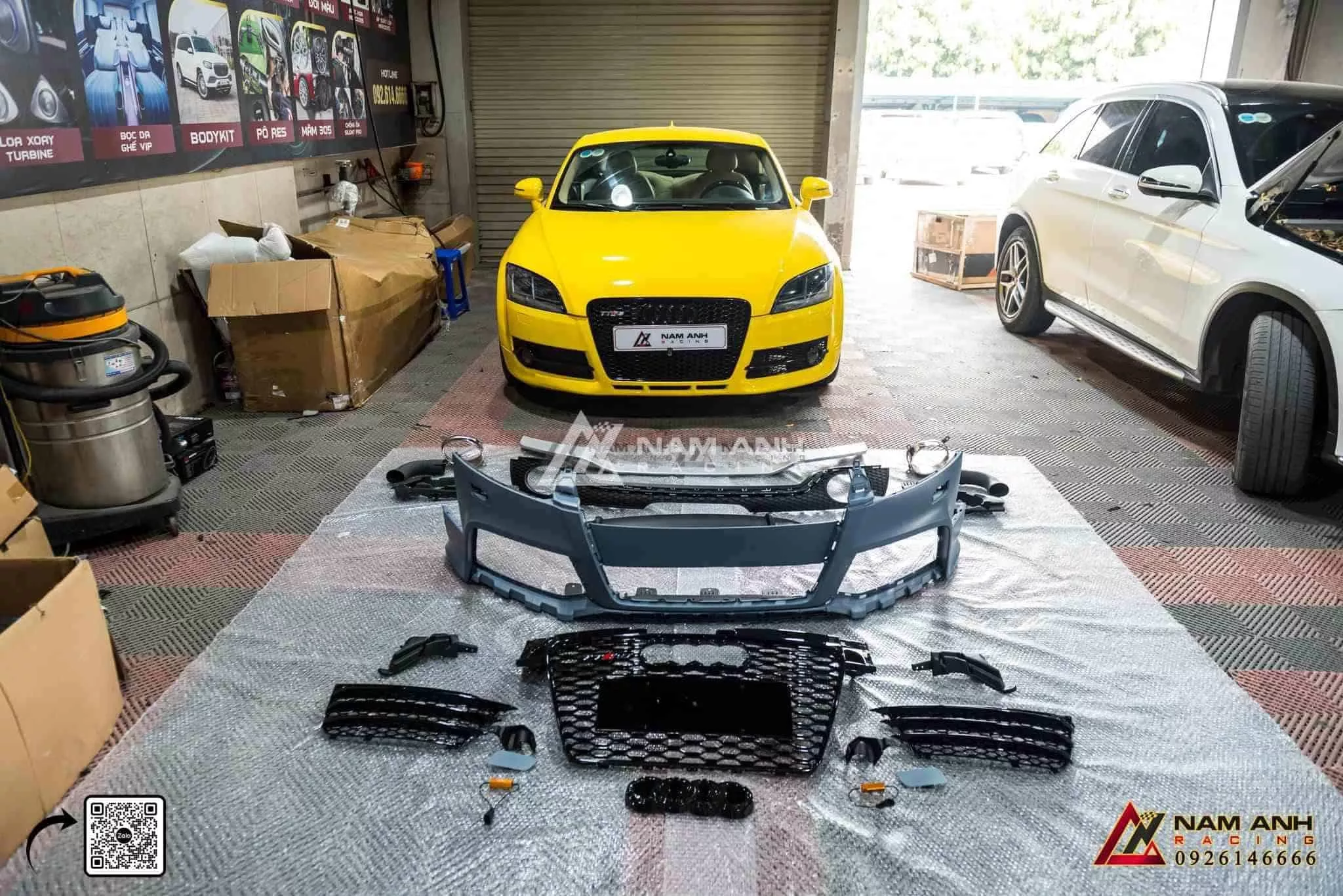 Tăng cường hiệu suất khí động học với Bodykit RS Audi TT (06-14).