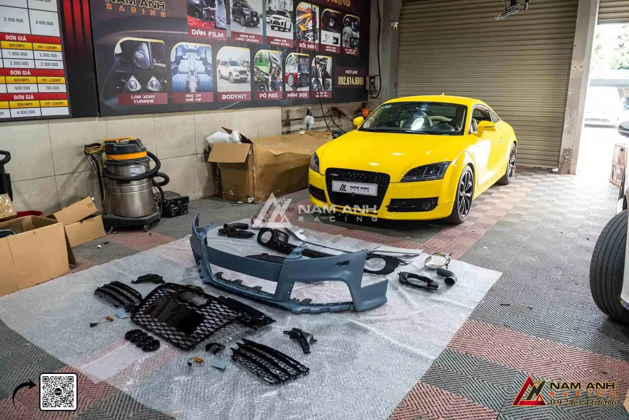 Bodykit RS Audi TT (06-14) nâng tầm phong cách xe thể thao