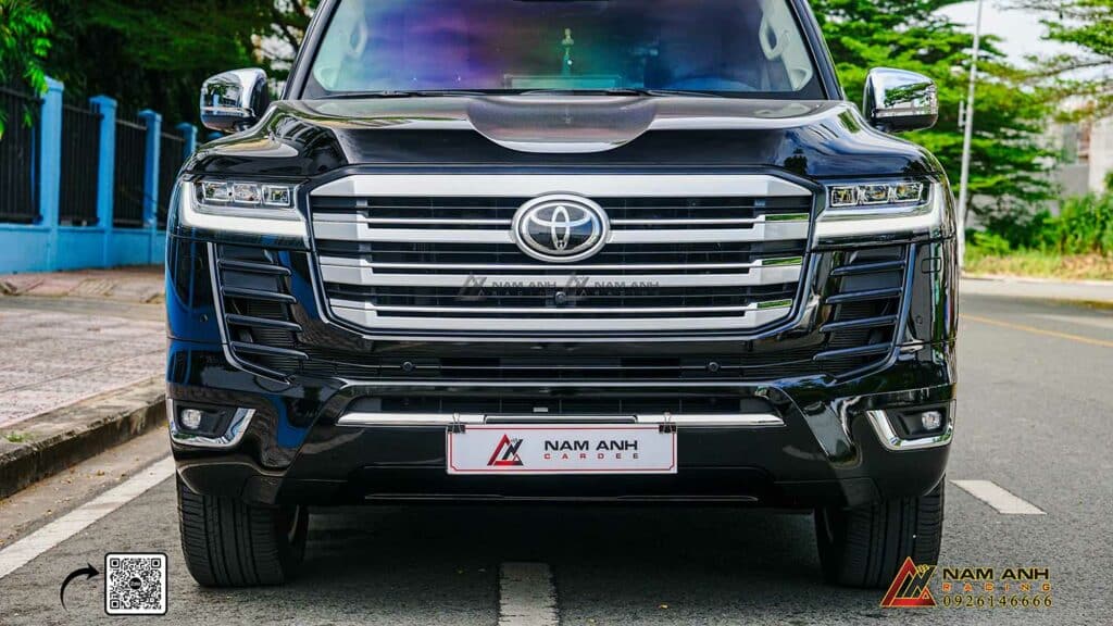 Cản trước VX.R Toyota Land Cruiser LC 300 với thiết kế hầm hố và khí động học tối ưu