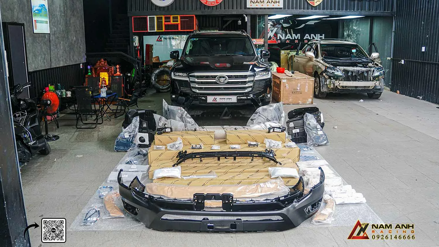 Nam Anh Racing cam kết cung cấp link kiện chính hãng