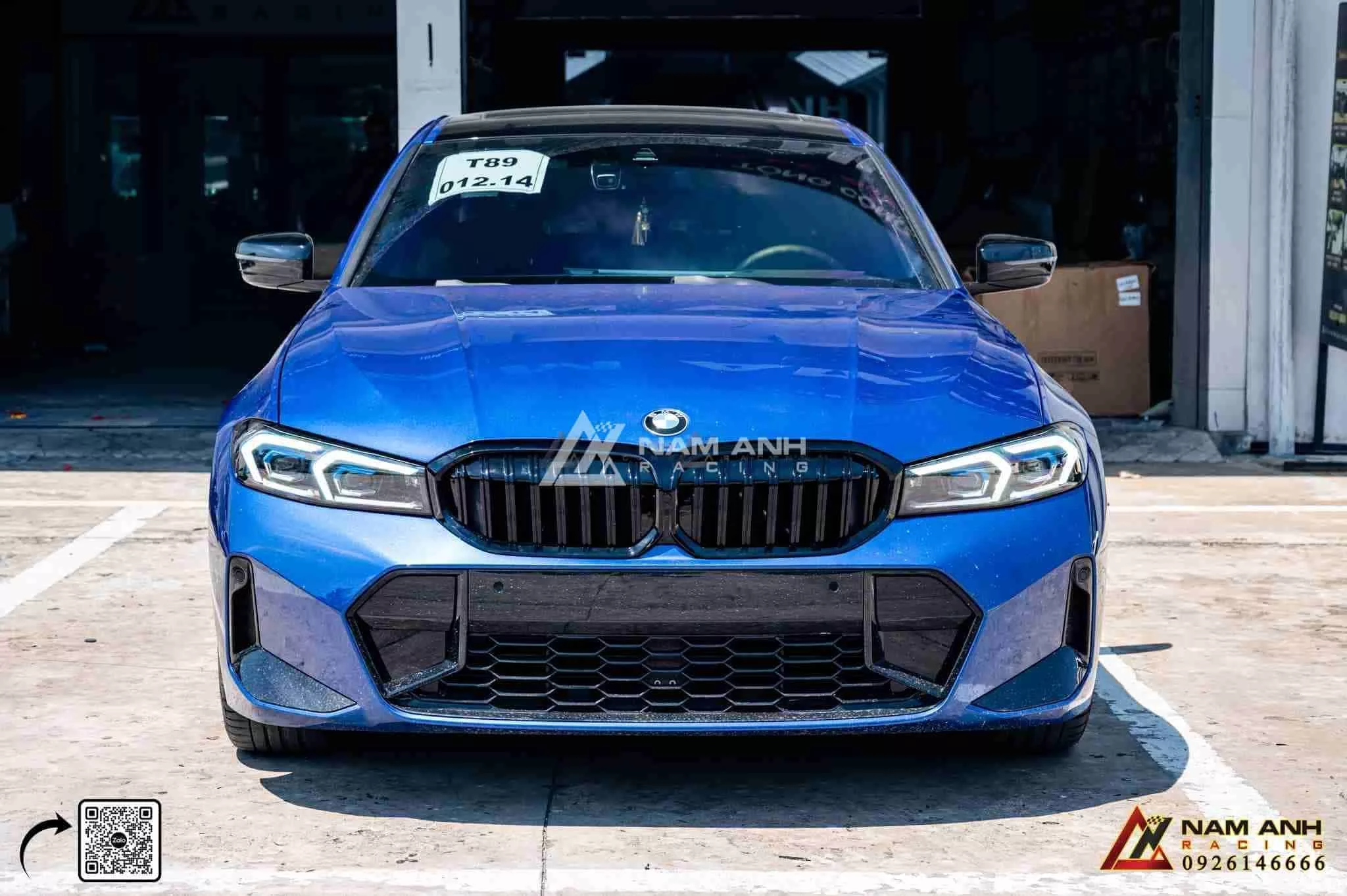 BMW 3-Series G20 LCI chất lừ với ca-lăng LED đổi màu