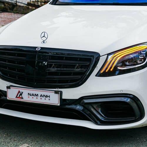 Cản trước Brabus với thiết kế hầm hố, tối ưu khí động học