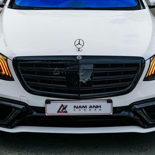 Cản trước Brabus bằng nhựa ABS cao cấp, bền bỉ và chống va đập