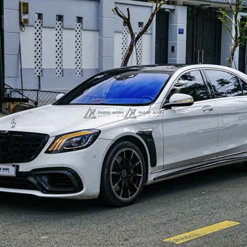 Độ bodykit S 63 Brabus Mercedes S450
