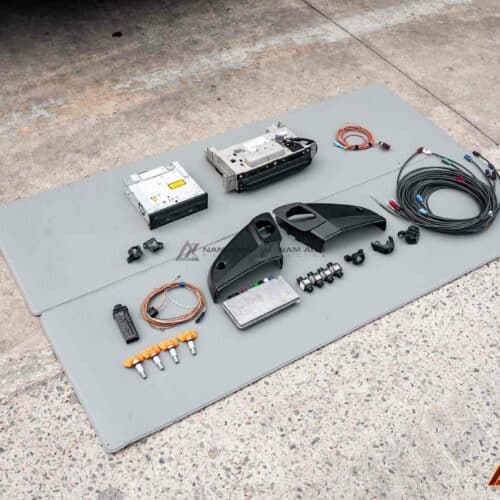 Hệ thống camera 360 Audi Q7 (16-19) hỗ trợ đỗ xe chính xác và dễ dàng.