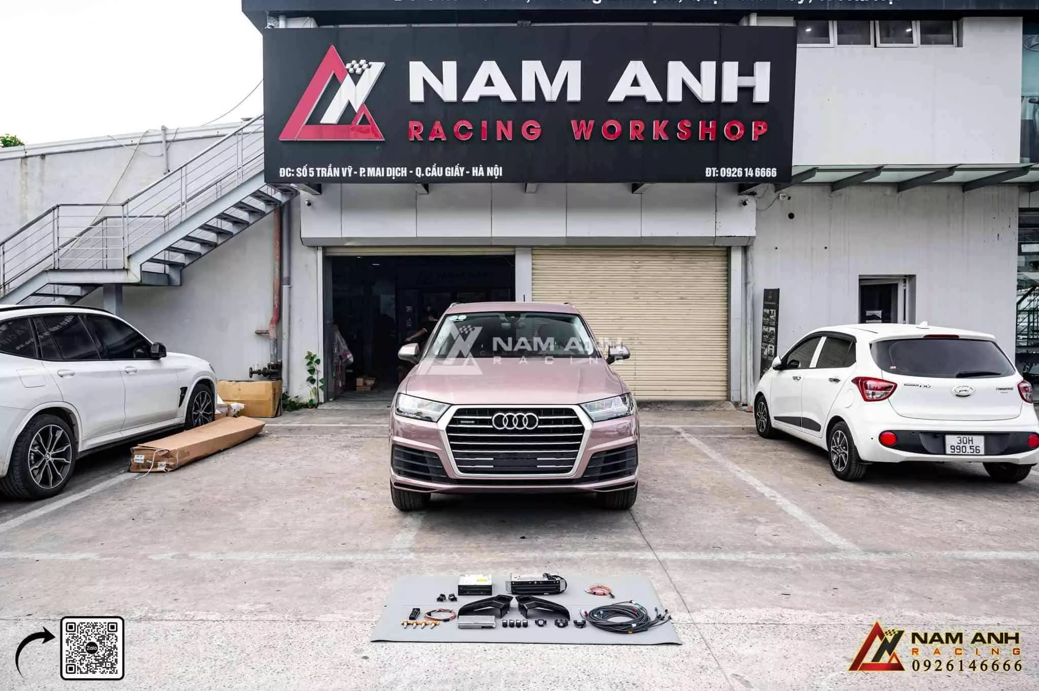 Hệ thống camera 360 Audi Q7 (16-19)