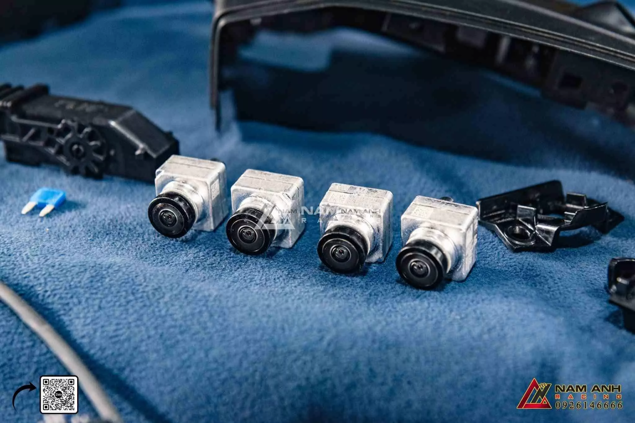 Lái xe dễ dàng với hệ thống camera 360 trên Audi Q7 (2020-2025).