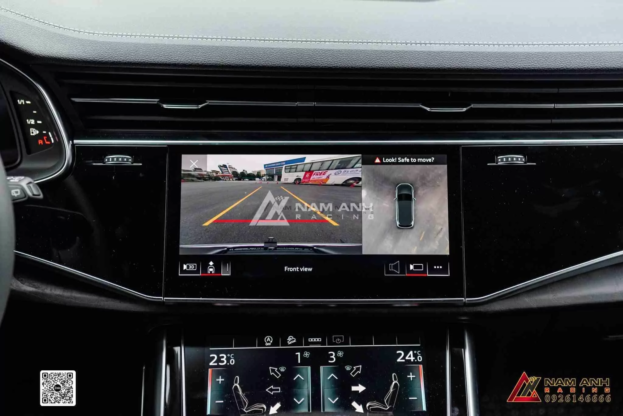 Hệ thống camera 360 cho Audi Q7 mang lại trải nghiệm lái xe an toàn hơn.