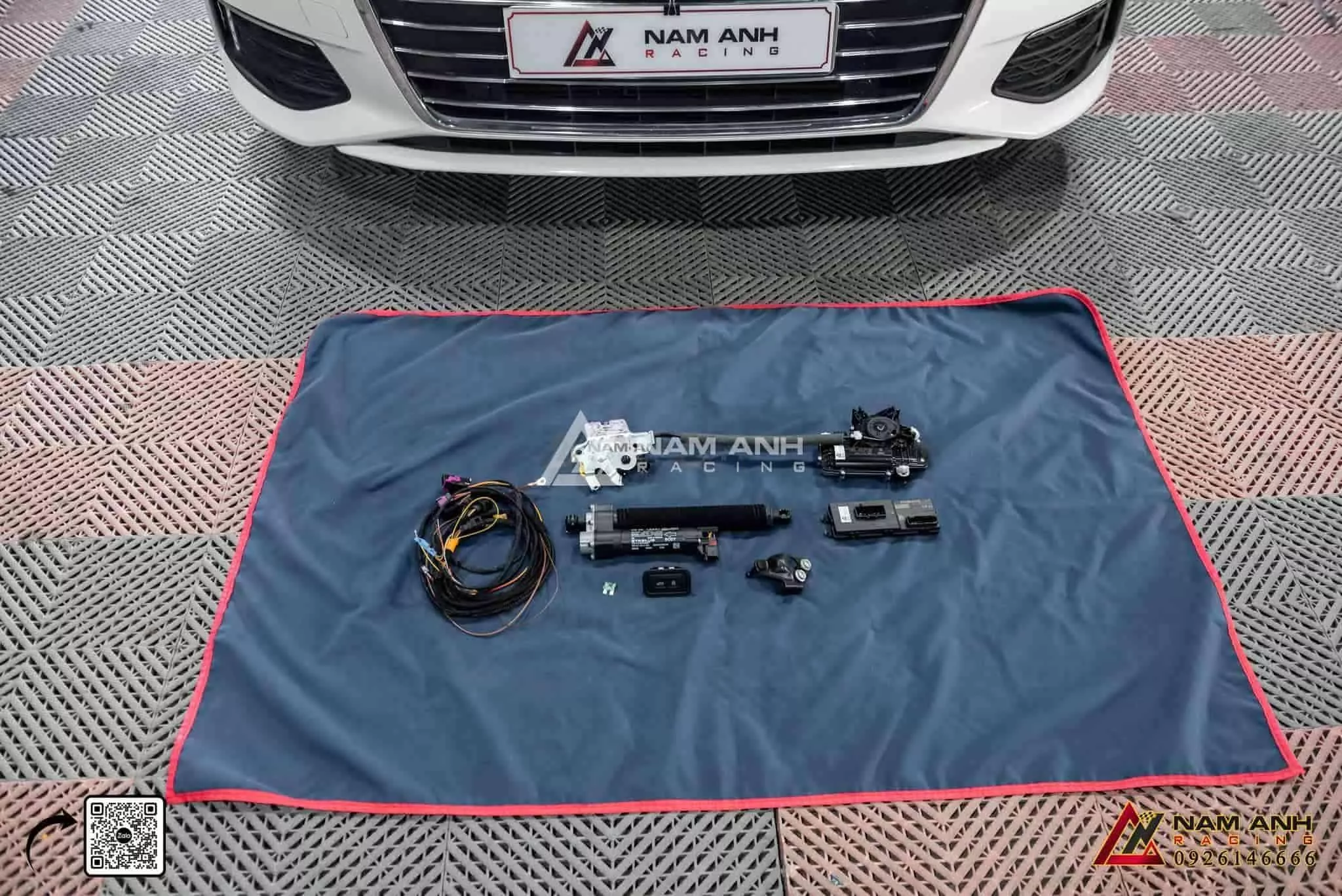 Độ bền cao, hệ thống cốp điện Audi A6 giúp xe hoạt động ổn định lâu dài