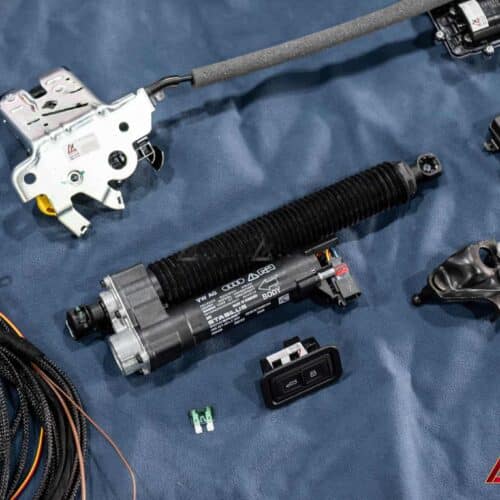 Cốp điện Audi A6 dễ dàng lắp đặt, không ảnh hưởng đến bảo hành xe.