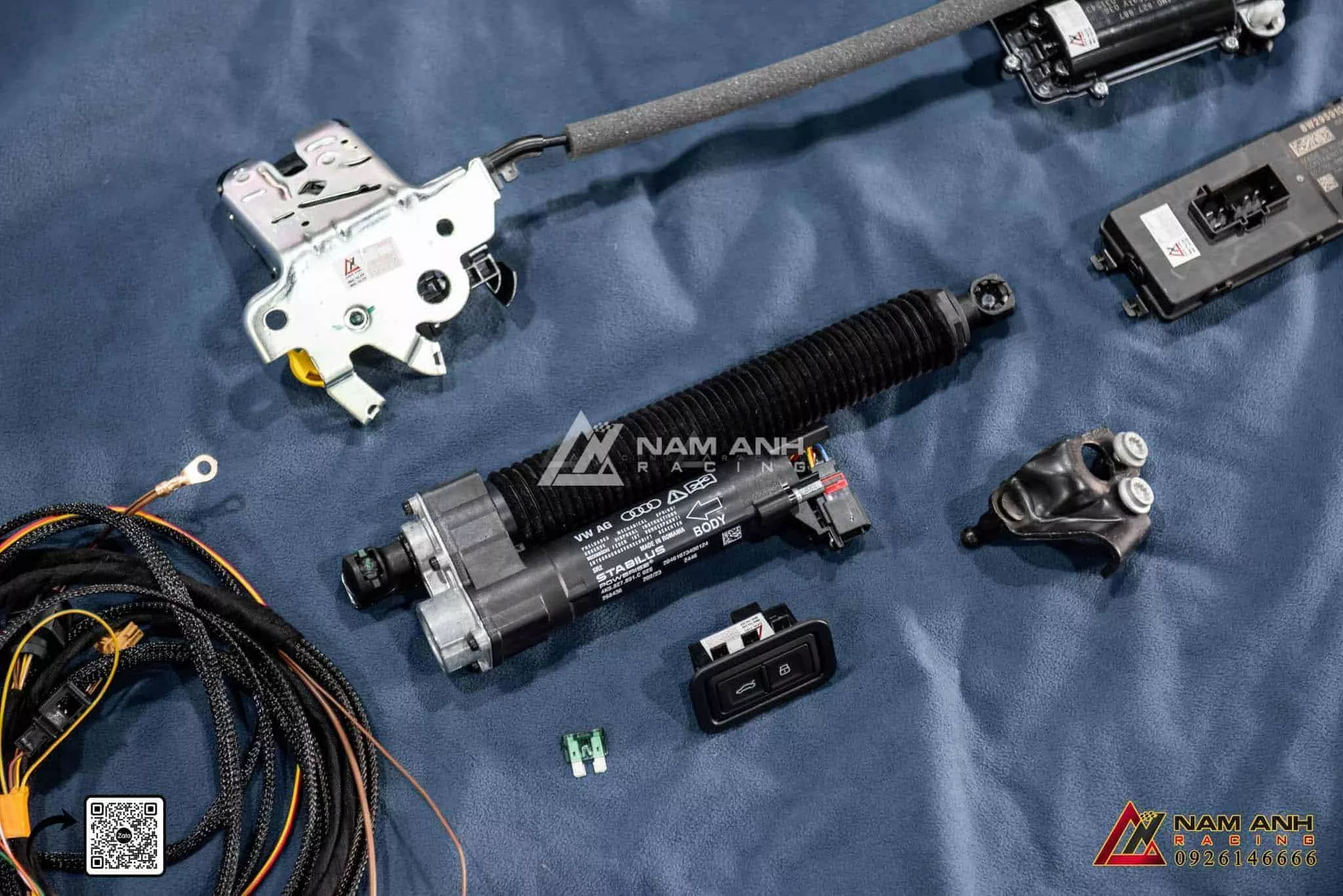 Cốp điện Audi A6 dễ dàng lắp đặt, không ảnh hưởng đến bảo hành xe.