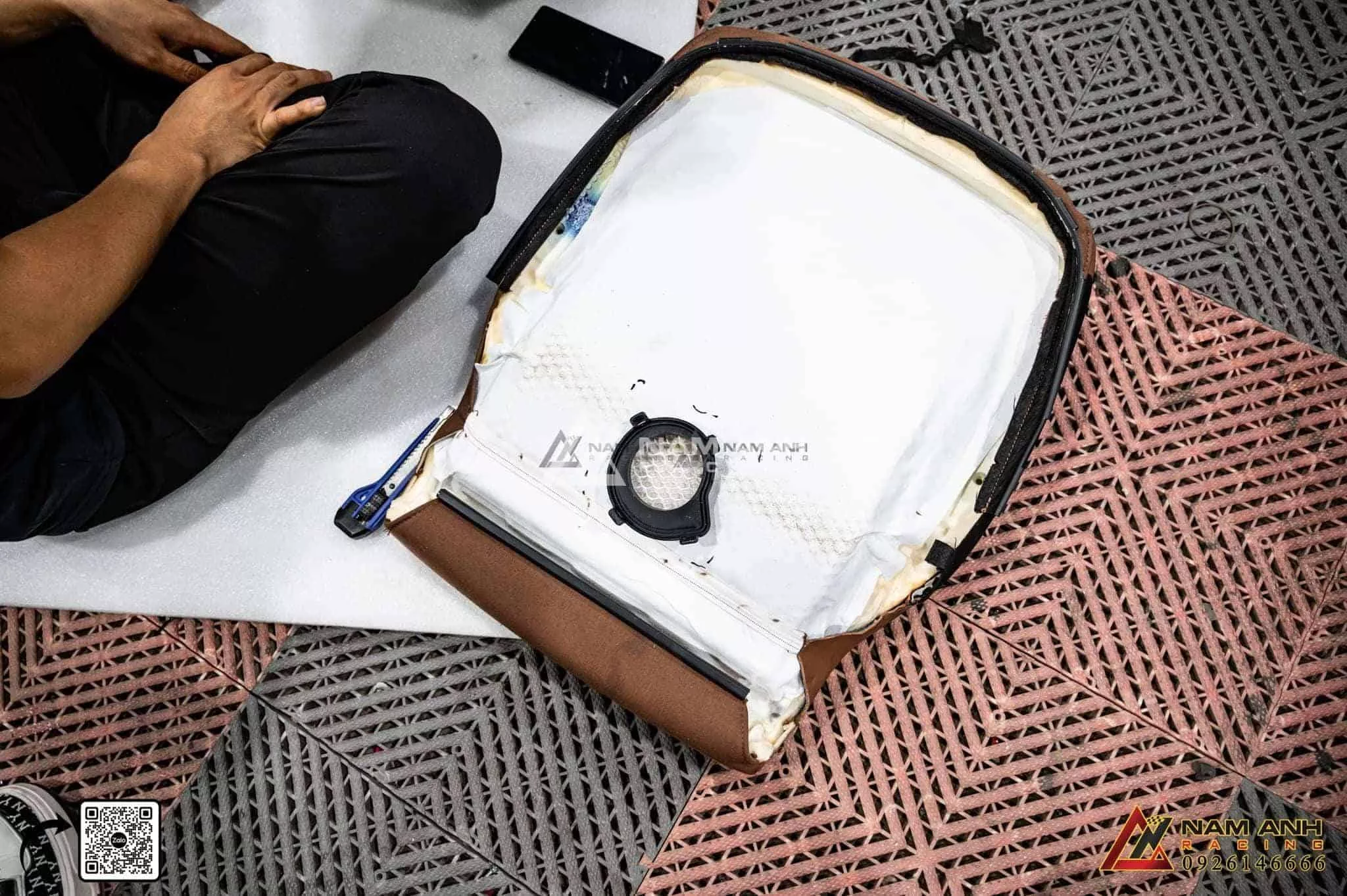 Hệ thống làm mát ghế cao cấp trên Audi A6 2018-2025.