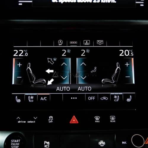 Tính năng làm mát ghế trên Audi A6 mang đến sự thư giãn tối đa.