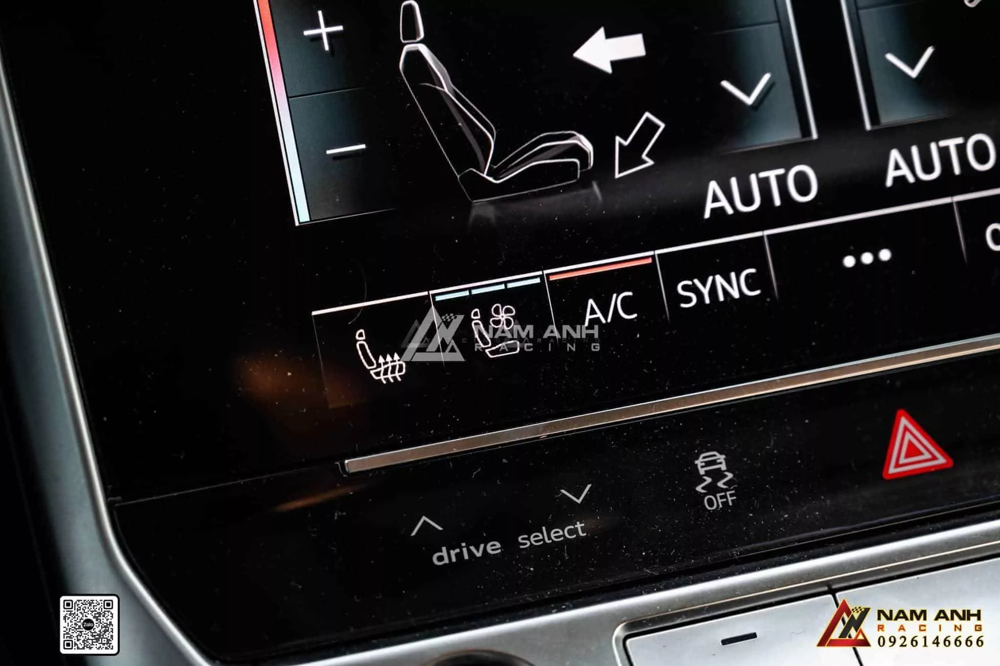 Ghế làm mát Audi A6, nâng tầm sự sang trọng và tiện nghi.