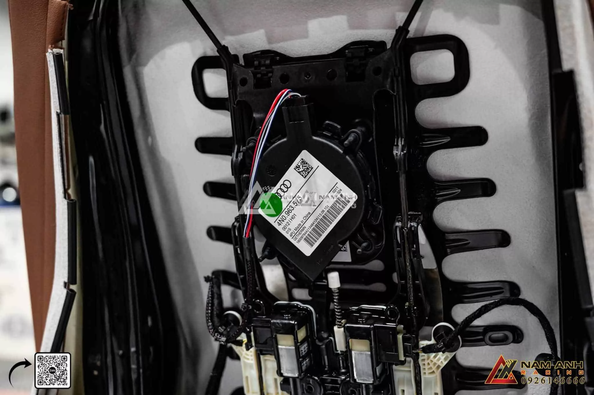 Audi A6 với ghế làm mát, tiện nghi tối ưu cho người lái.