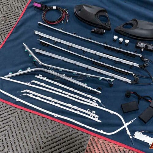 Nam Anh Racing: Lắp LED nội thất Audi A6 nhanh chóng, chất lượng