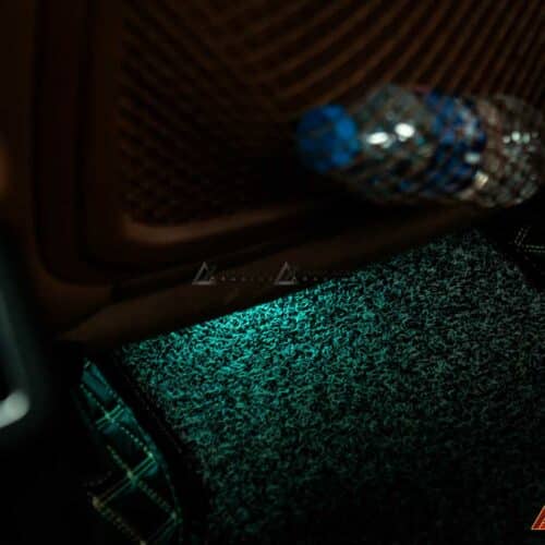 Đổi màu không gian nội thất Audi A6 theo sở thích với LED Ambient Light