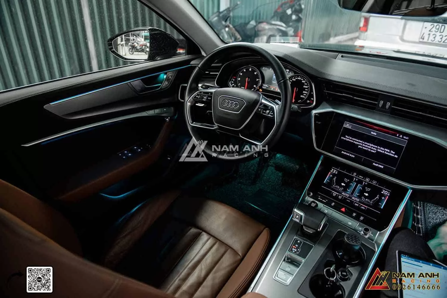 Hệ thống LED nội thất Audi A6 (2018-2025) – sự kết hợp hoàn hảo giữa ánh sáng và thiết kế