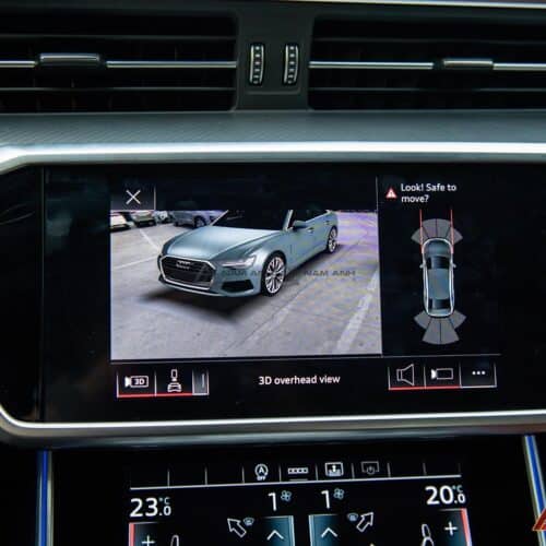 Tăng tính thẩm mỹ cho khoang lái Audi A6 với đèn LED dễ dàng điều chỉnh màu sắc