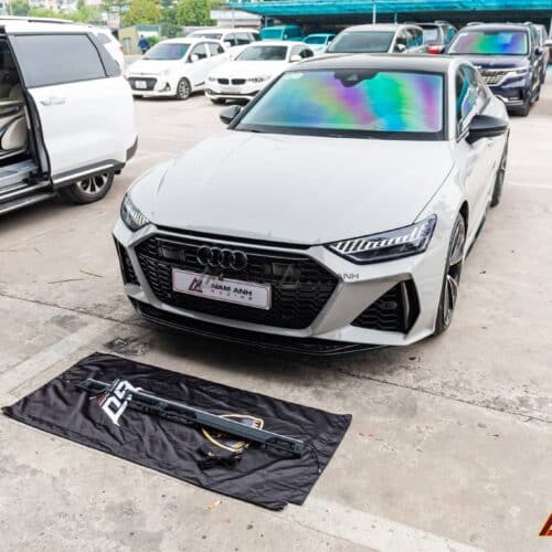 Hệ thống LED nội thất Audi A7, nâng cao trải nghiệm lái xe.