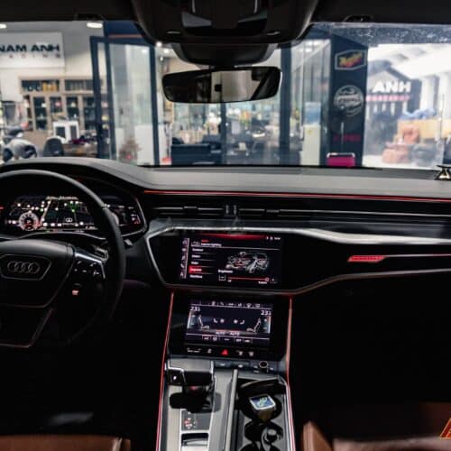 Hệ thống LED nội thất tạo không gian sang trọng cho Audi A7 (2019-2025)
