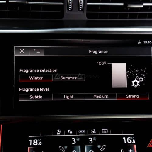 Tạo không gian thư giãn với hệ thống nước hoa Audi A7.