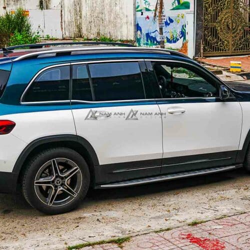 Nâng cấp xe Mercedes GLB nâng cấp bệ bước ghế phụ chỉnh điện