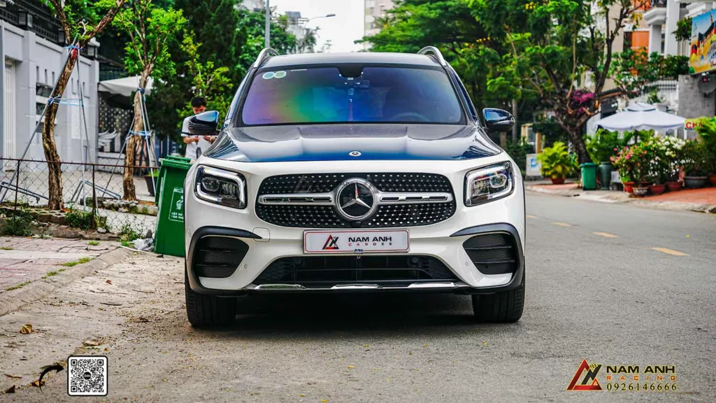 Mercedes GLB nâng cấp bệ bước ghế phụ chỉnh điện