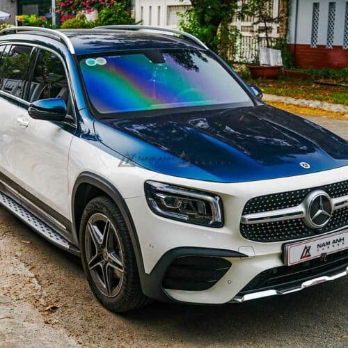 Mercedes GLB nâng cấp bệ bước cơ