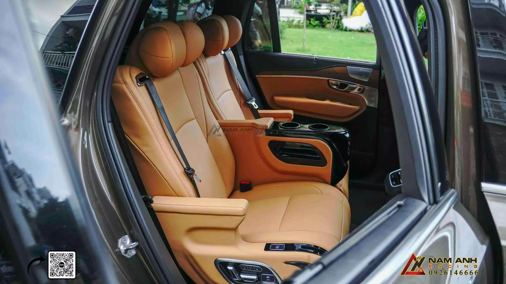 Chất liệu da cao cấp cho ghế VIP Volvo XC90 nâng cấp