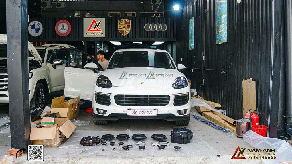 Nâng cấp loa Burmester tại Nam Anh Racing