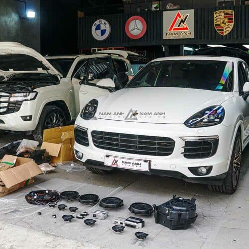 Quy trình nâng cấp loa Burmester tại Nam Anh Racing