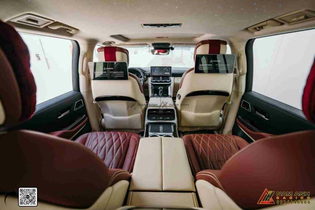 LC300 sang trọng hơn với ghế VIP – Thoải mái, tiện nghi, đỉnh cao trải nghiệm!
