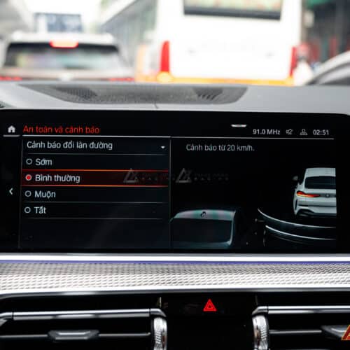 Cách Thức Hoạt Động Của Hệ Thống Cảnh Báo Điểm Mù Cho BMW X6 (G06)