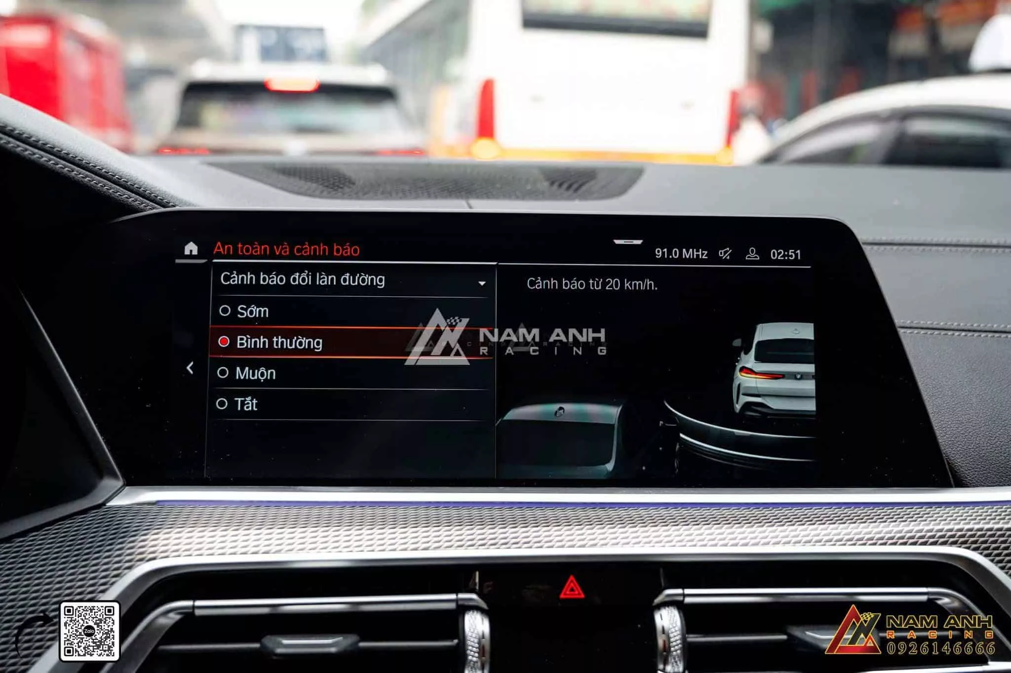 Cách Thức Hoạt Động Của Hệ Thống Cảnh Báo Điểm Mù Cho BMW X6 (G06)