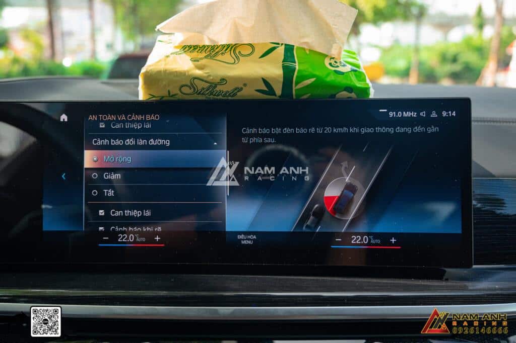 Cách Thức Hoạt Động Của Hệ Thống Cảnh Báo Điểm Mù Cho BMW X7 (G07 LCI)