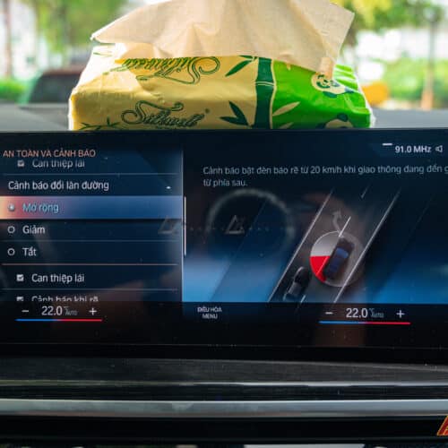 Cách Thức Hoạt Động Của Hệ Thống Cảnh Báo Điểm Mù Cho BMW X7 (G07 LCI)