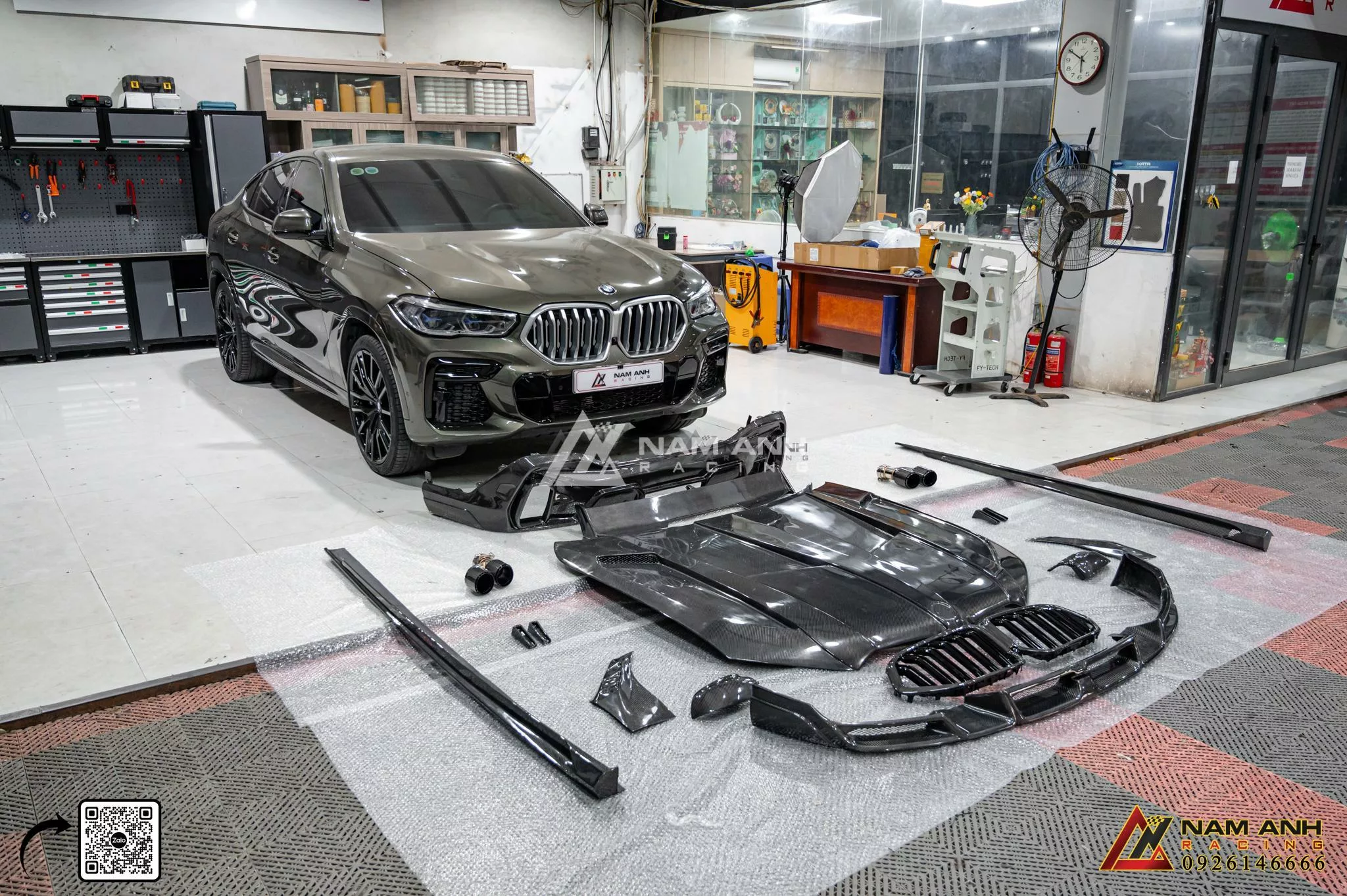 Các Thành Phần Chính Của Bodykit Larte Design Cho BMW X6 G06